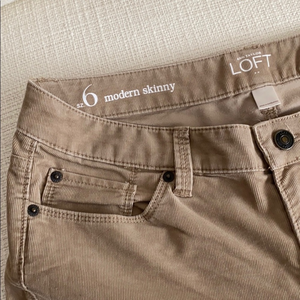 Loft corduroys Sz6